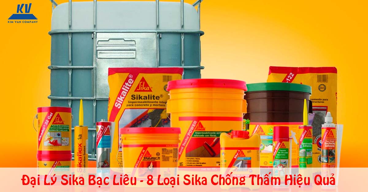 Đại lý Sika Bạc Liêu